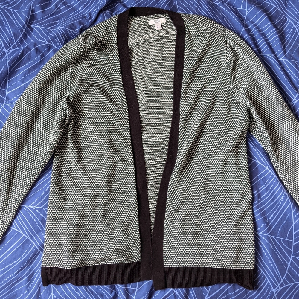 Croft & Barrow Patterned Cardigan